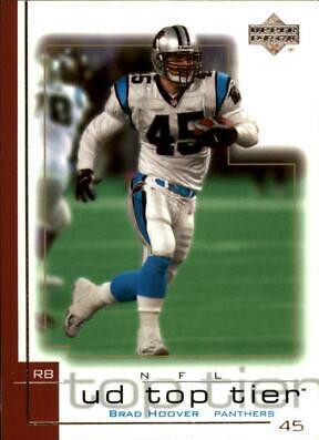 Brad Hoover #23 Football Cards 2001 Upper Deck Top Tier