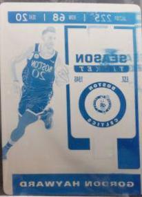 Gordon Hayward #6 Basketball Cards 2019 Panini Contenders Optic