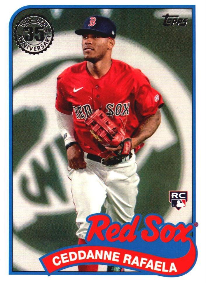 Ceddanne Rafaela #89B-72 Baseball Cards 2024 Topps 1989