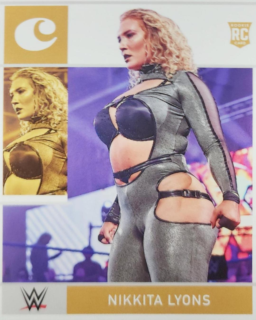 Nikkita Lyons #49 Wrestling Cards 2022 Panini Chronicles WWE