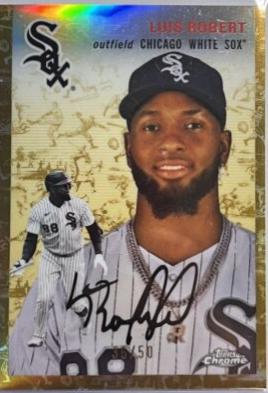 Luis Robert [Gold Wave Refractor] #297
