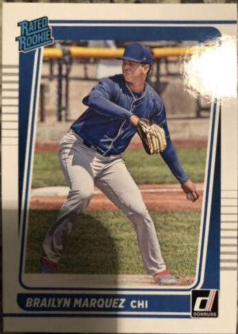 Brailyn Marquez #32 2021 Panini Donruss Baseball