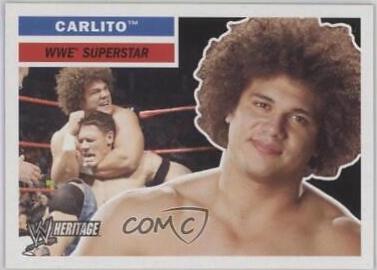 Carlito #3 Wrestling Cards 2005 Topps Heritage WWE