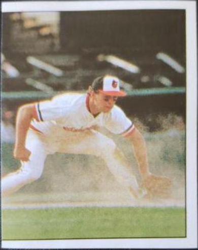 Cal Ripken Jr. #11 Baseball Cards 1988 Panini Stickers