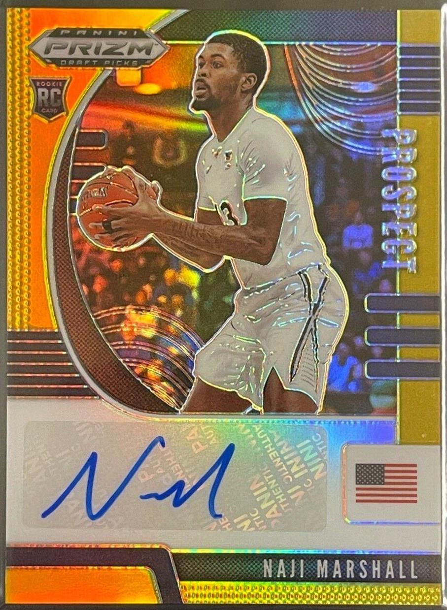 Naji Marshall [Gold Prizm] #PA-NA