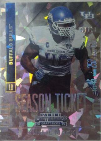 Khalil Mack [Cracked Ice Ticket] #64
