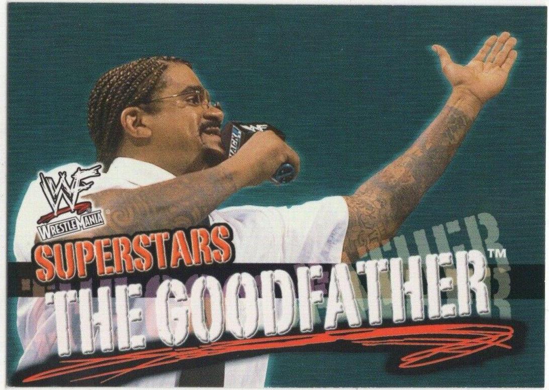 The Goodfather #15 Wrestling Cards 2001 Fleer WWF Wrestlemania