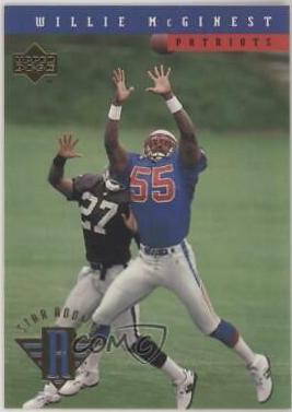 Willie McGinest #8 Football Cards 1994 Upper Deck