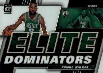 Kemba Walker #8 Basketball Cards 2019 Panini Donruss Optic Elite Dominators