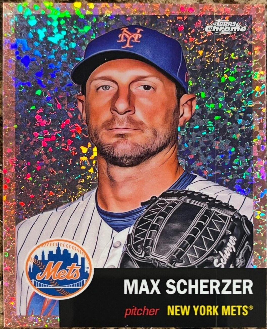 Max Scherzer [Rose Gold Mini-Diamond Refractor] #423