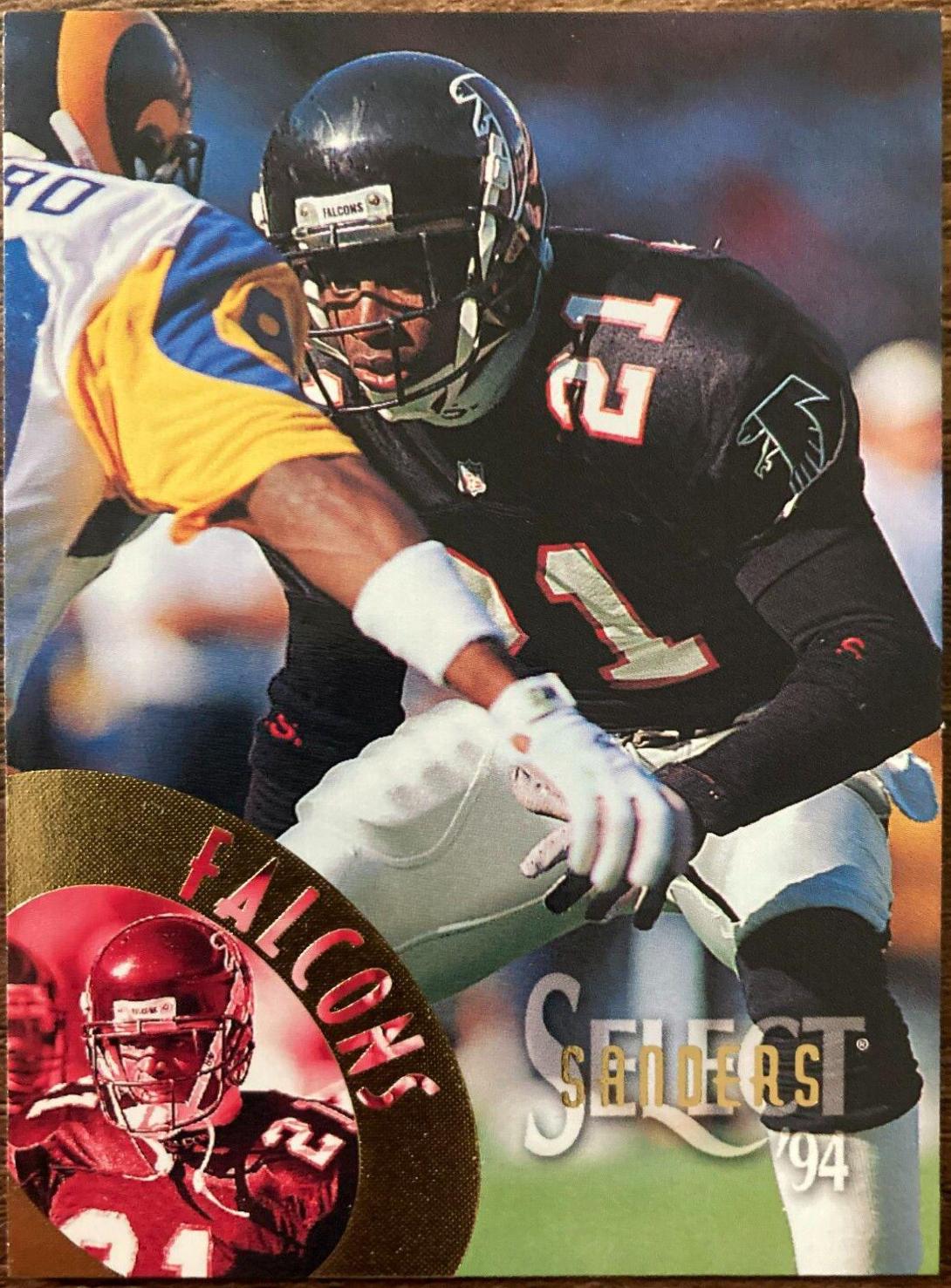 Deion Sanders #57 1994 Panini Select Football