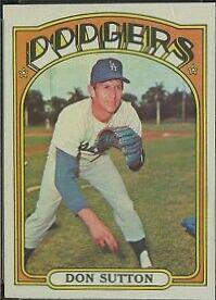 Don Sutton #530 Baseball Cards 1972 Topps