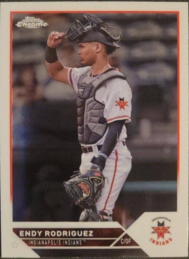 Endy Rodriguez #PDC-81 2023 Topps Pro Debut Chrome Baseball