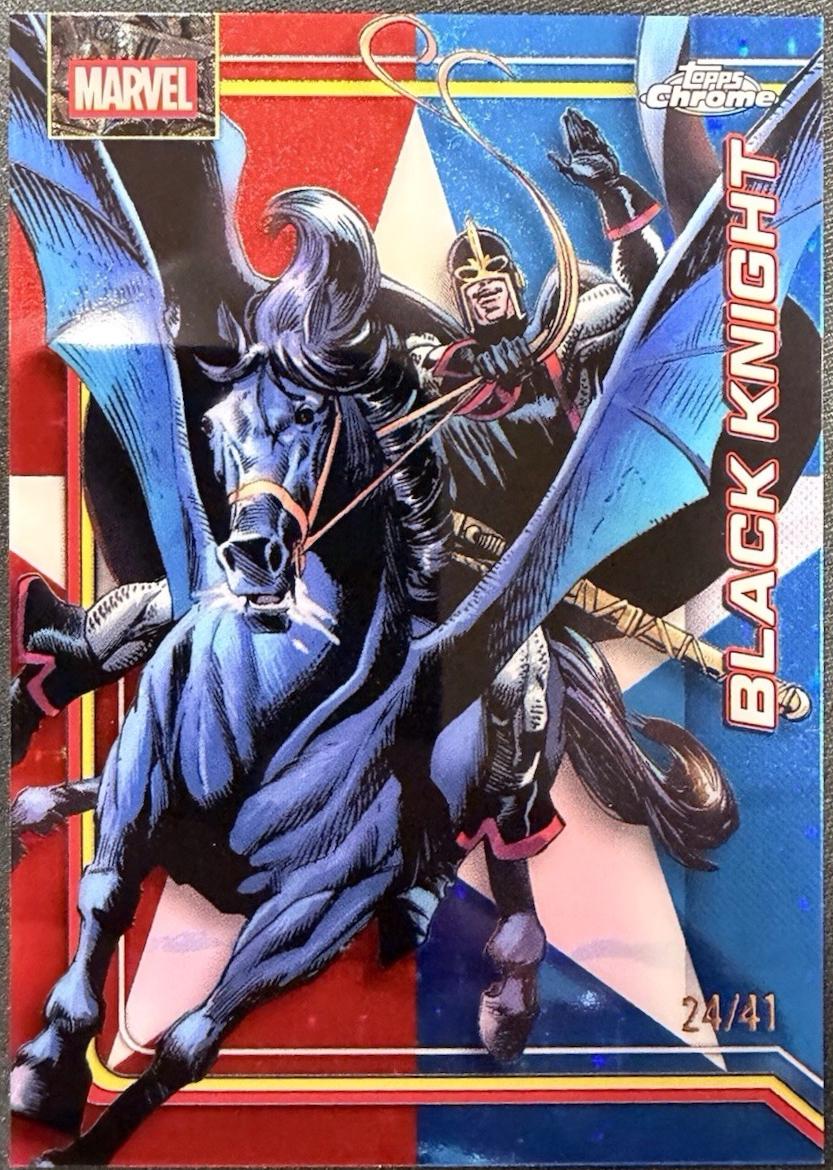 Black Knight Captain America's Star Refractor