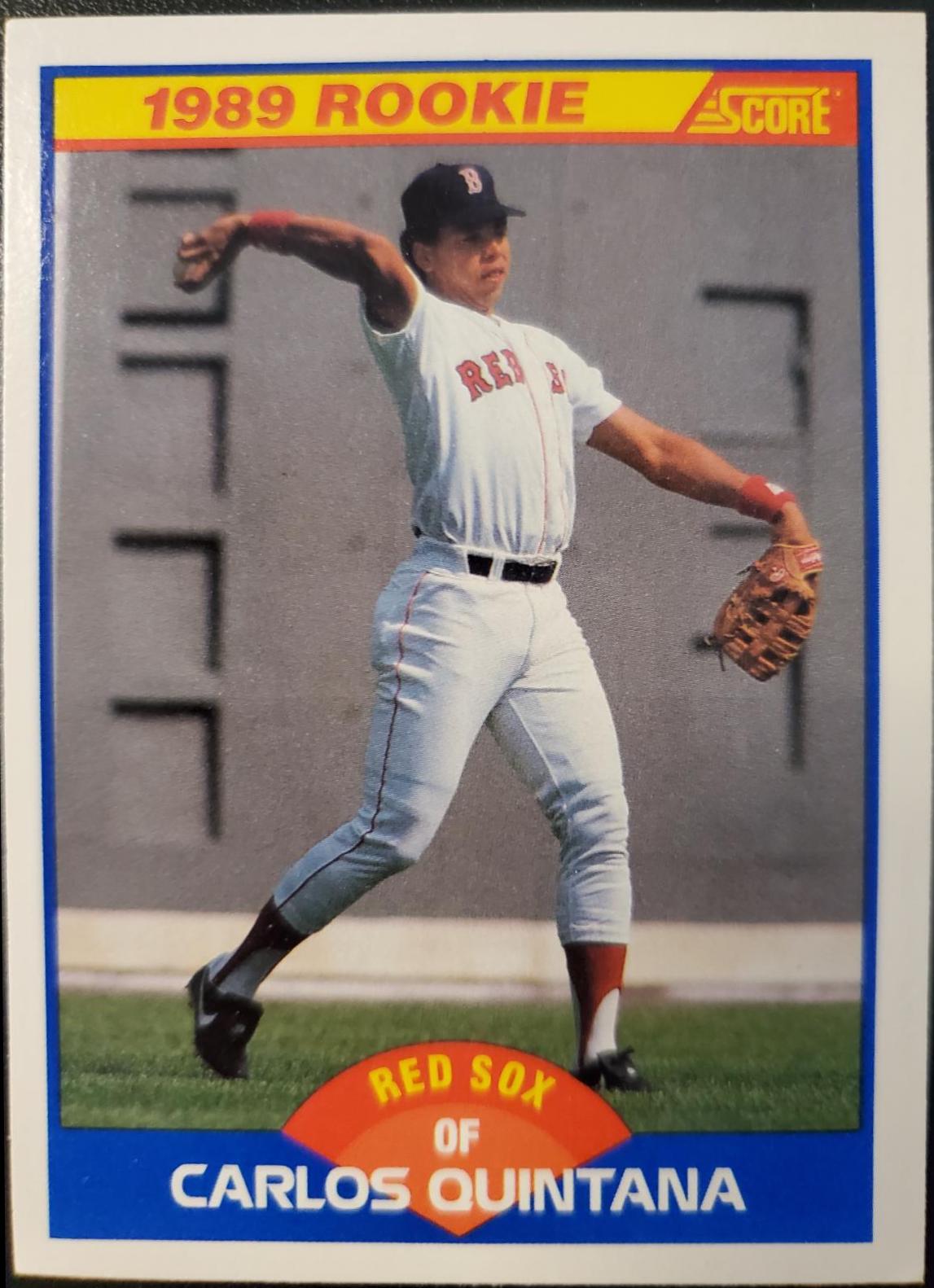 Carlos Quintana #623 Baseball Cards 1989 Score