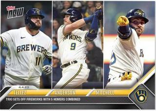 Rowdy Tellez, Brian Anderson, Garrett Mitchell