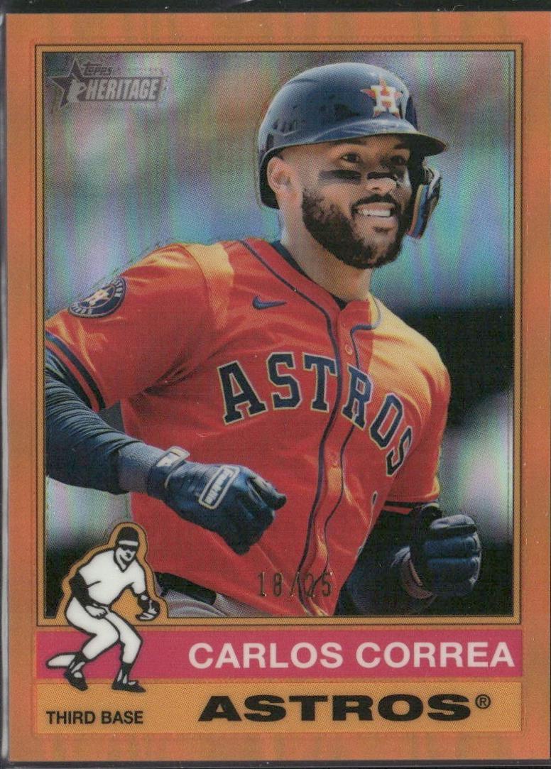 Carlos Correa [Orange Chrome] #629