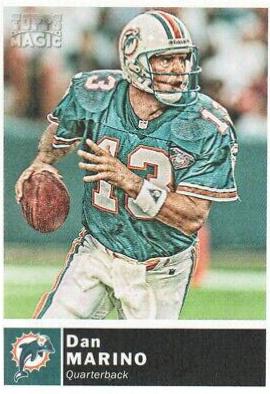 Dan Marino #32 Football Cards 2010 Topps Magic