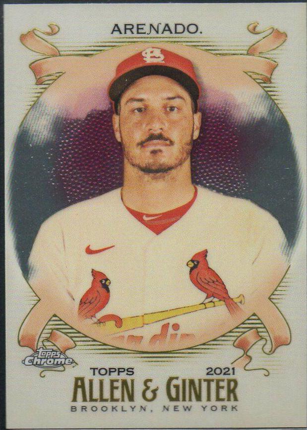 Nolan Arenado #136 2021 Topps Allen & Ginter Chrome Baseball