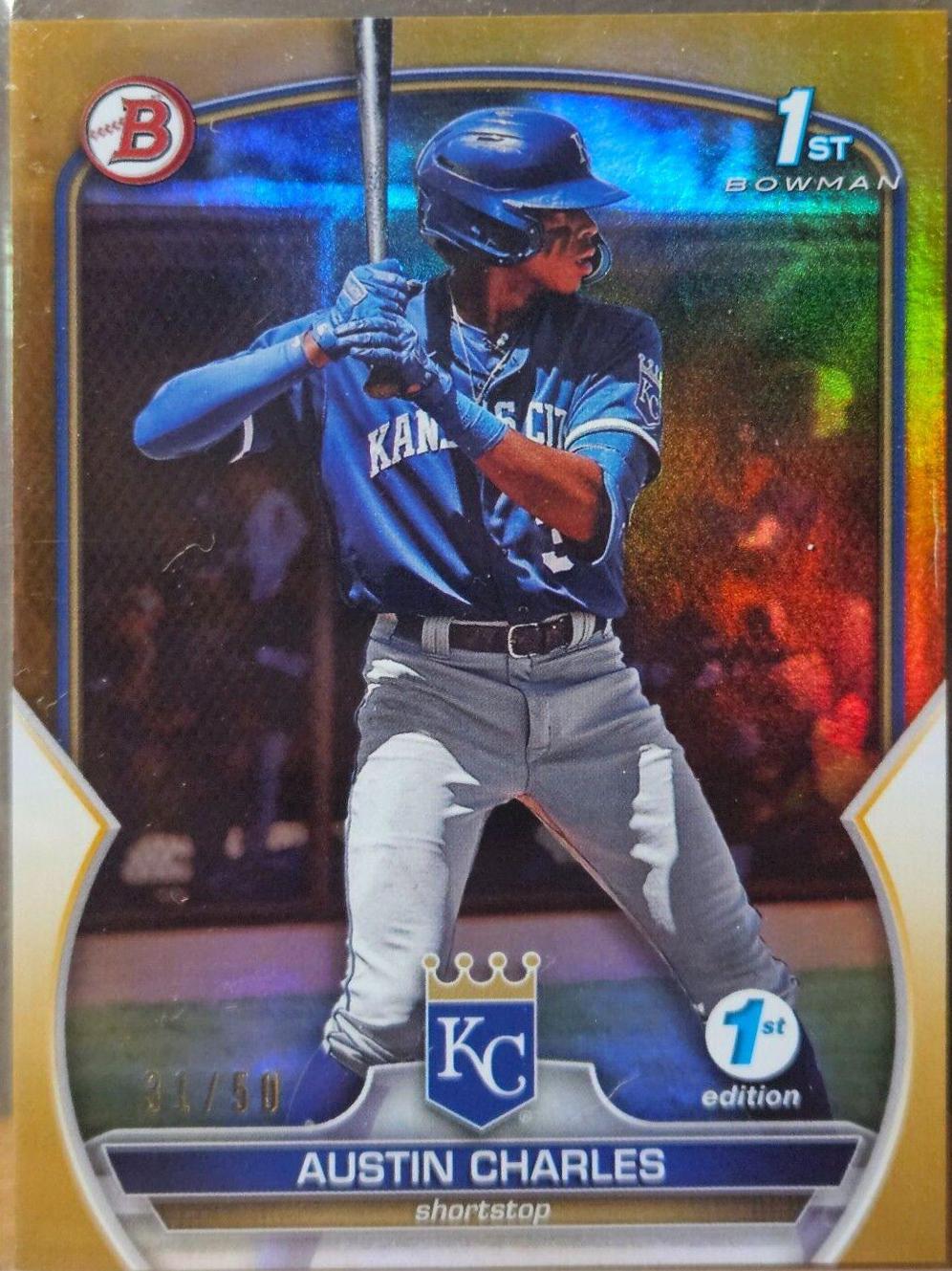 Austin Charles [Gold] #BPPF-17