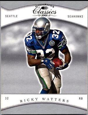 Ricky Watters #81 2001 Panini Donruss Classics Football