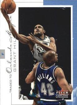 Grant Hill #35 Basketball Cards 2000 Fleer Genuine
