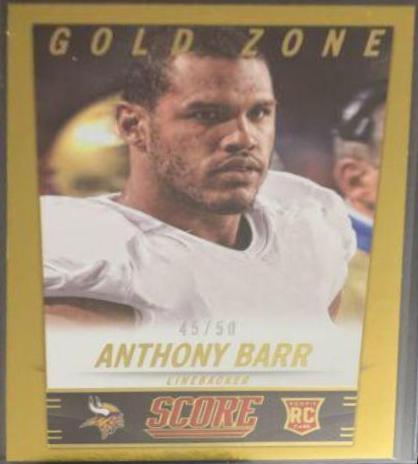 Anthony Barr [Gold Zone] #337