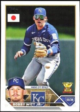 Bobby Witt Jr. #105 Baseball Cards 2023 Topps Japan Edition