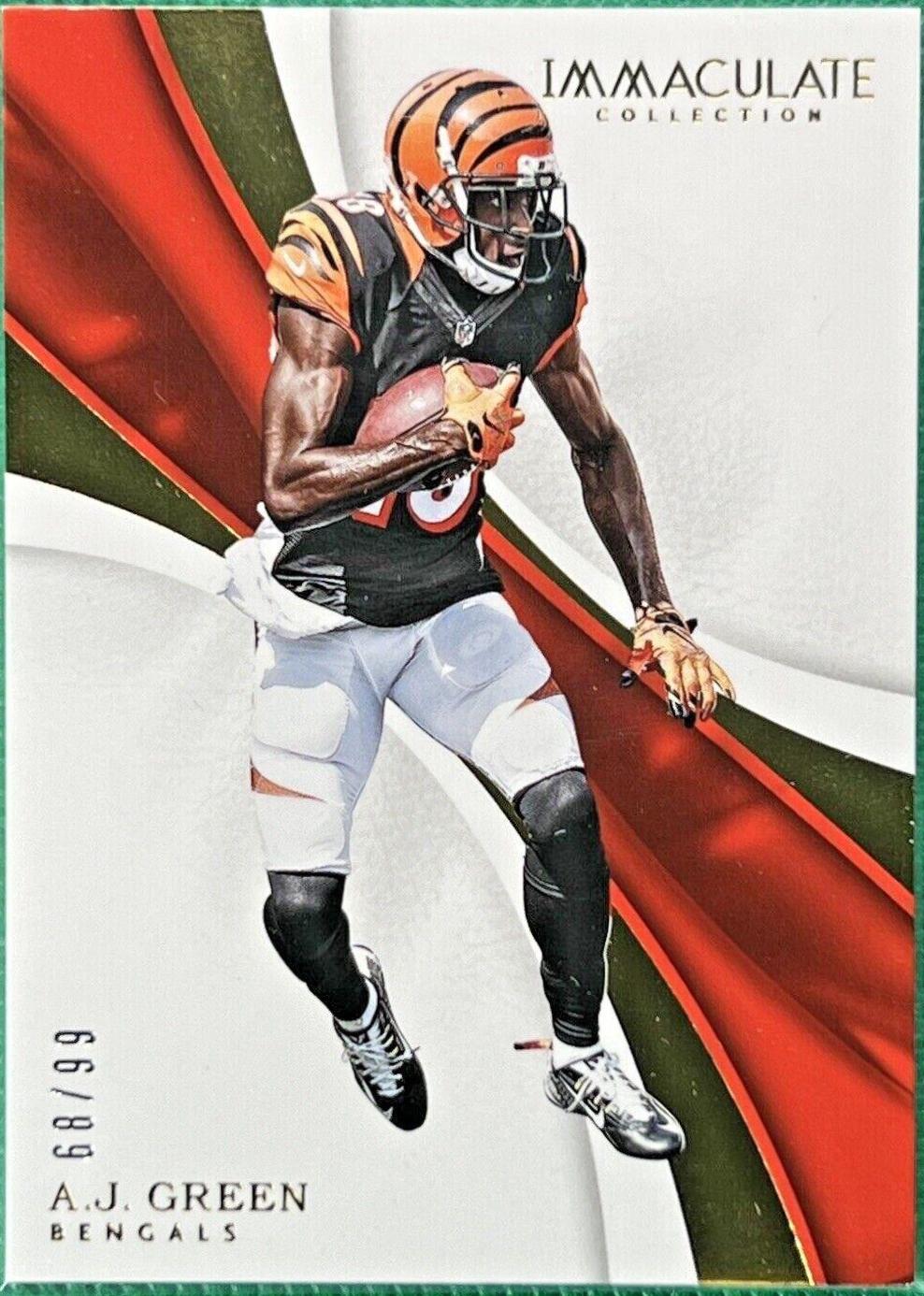 A.J. Green #20 Football Cards 2017 Panini Immaculate Collection