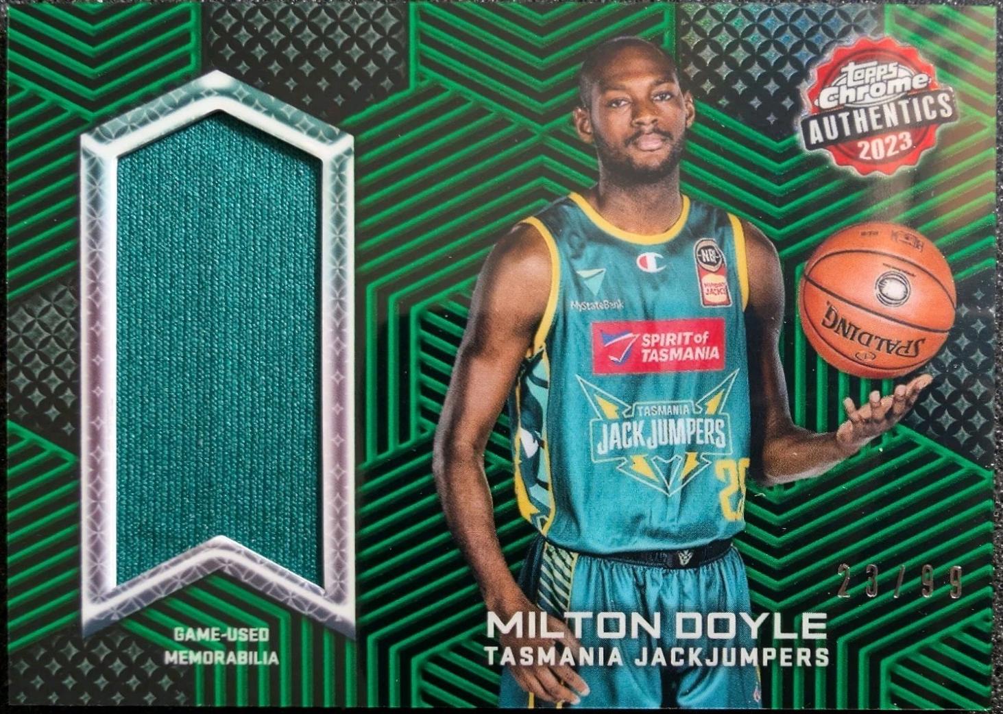 Milton Doyle [Green Refractor] #TCA-MD