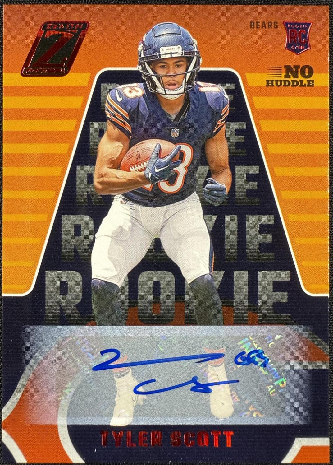 Tyler Scott #191 2023 Panini Zenith Football Rookies Autographs