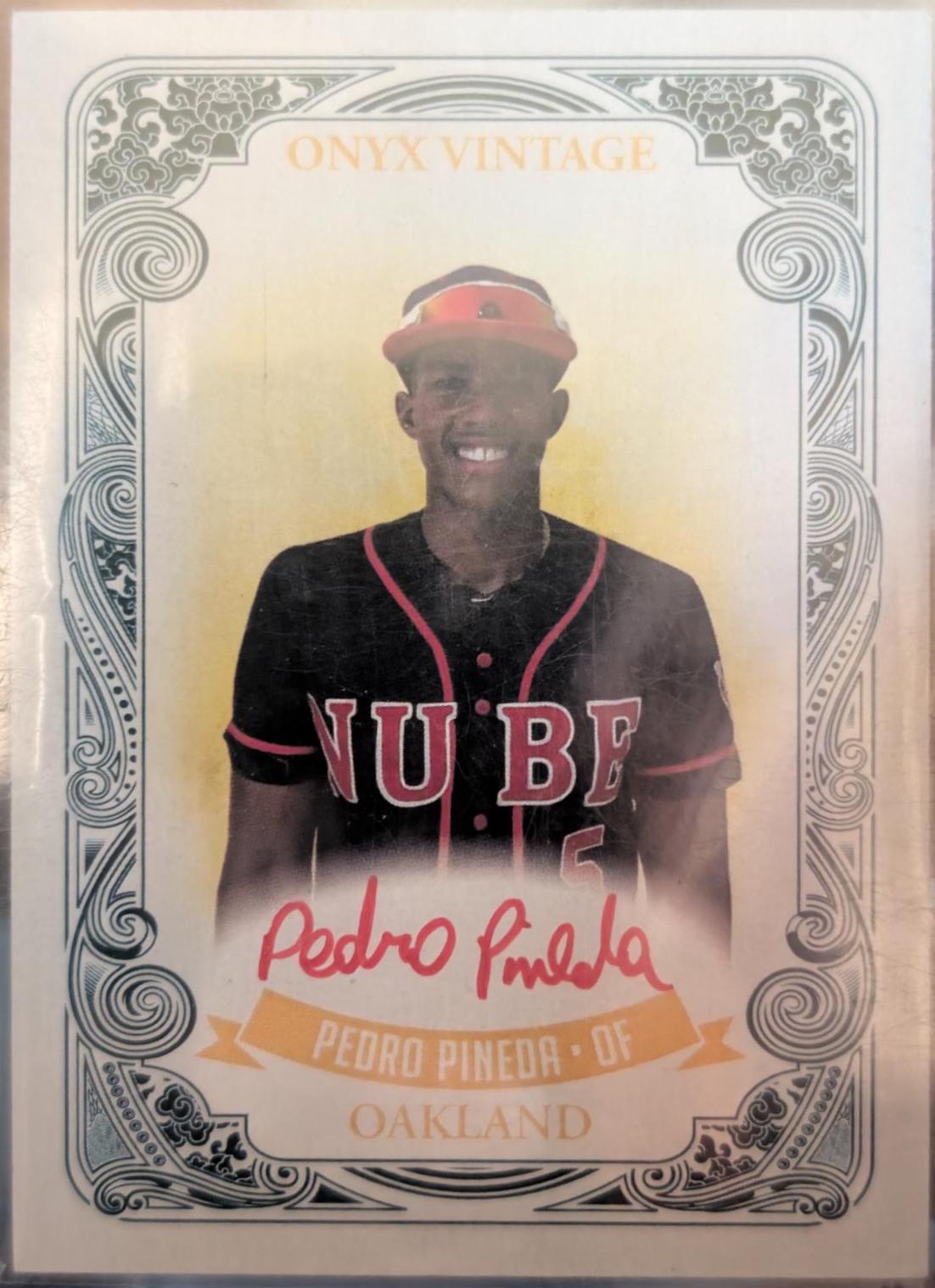 Pedro Pineda #VAPP 2021 Onyx Vintage Baseball
