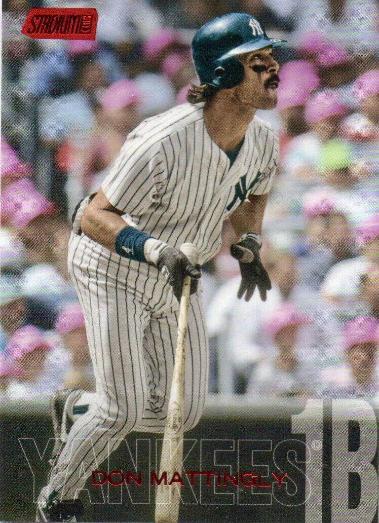 Don Mattingly #171 2018 Stadium Club Baseball