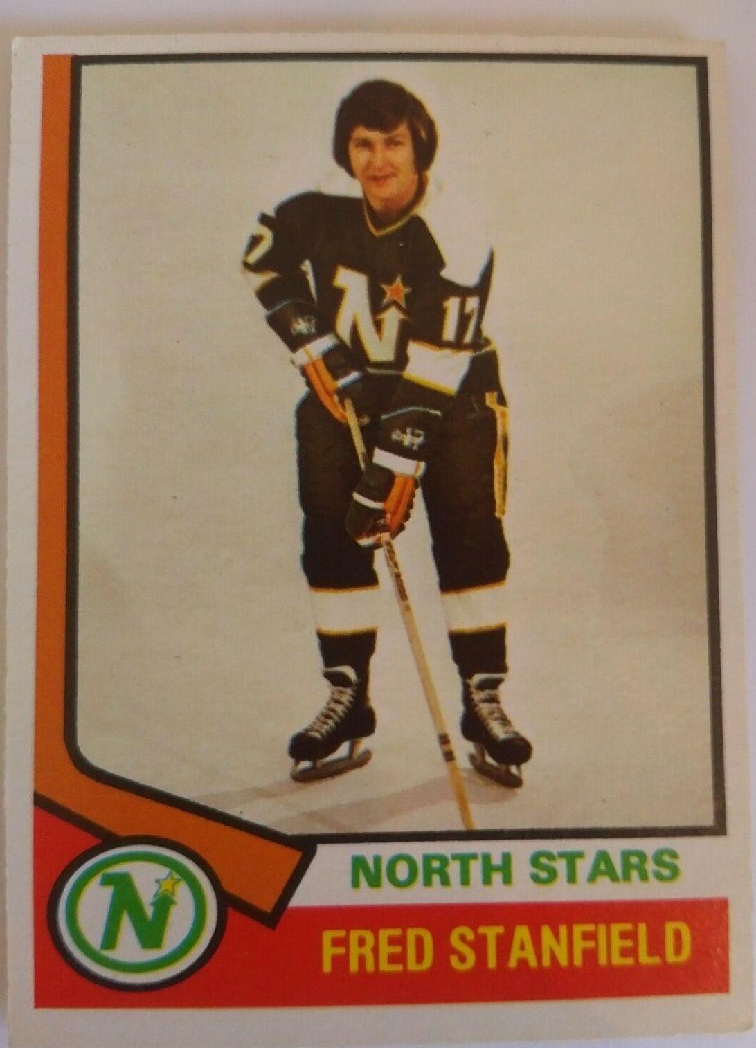 Fred Stanfield #31 Hockey Cards 1974 O-Pee-Chee