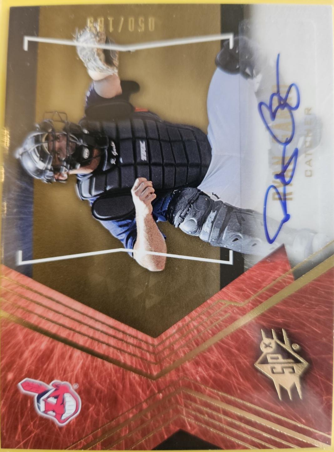 Ryan Garko #136 2005 Spx Signature Baseball