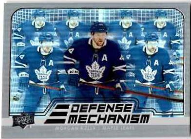 Morgan Rielly #DM-5 Hockey Cards 2022 Upper Deck Defense Mechanism