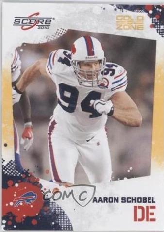 Aaron Schobel #37 Football Cards 2010 Panini Score