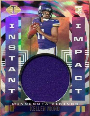 Kellen Mond #II-KM Football Cards 2021 Panini Illusions Instant Impact