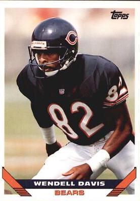 Wendell Davis #6 Football Cards 1993 Topps