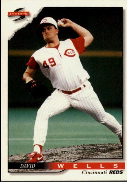 David Wells #471 1996 Score Baseball