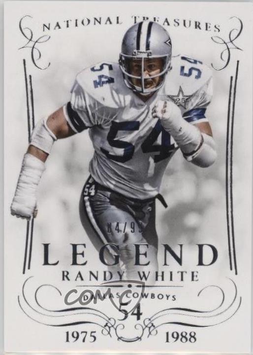 Randy White #137 2014 Panini National Treasures Football
