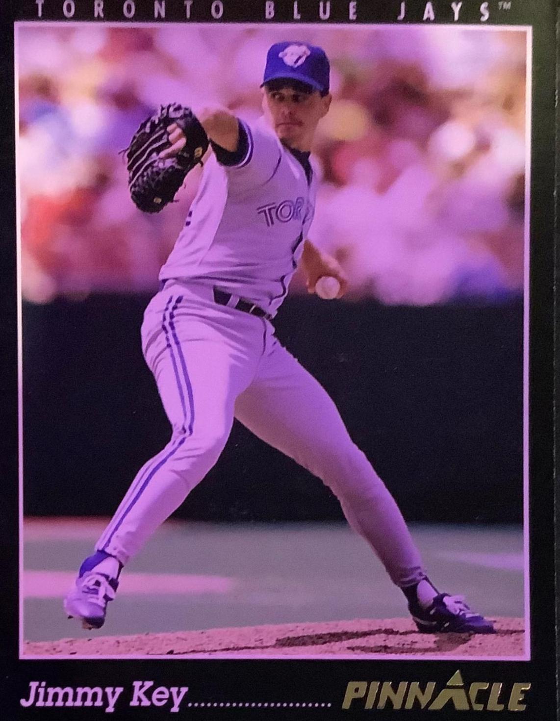 Jimmy Key #9 Baseball Cards 1993 Pinnacle
