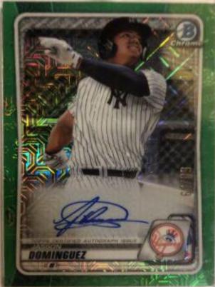 Jasson Dominguez [Green Refractor] #BMAJD