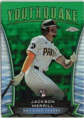 Jackson Merrill #YQ-8 Baseball Cards 2024 Topps Chrome Youthquake