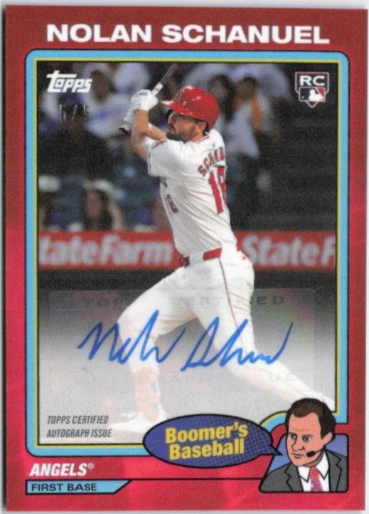 Nolan Schanuel [Red] #87A