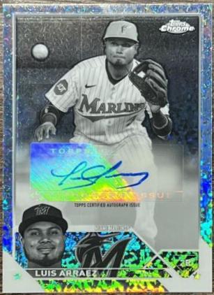 Luis Arraez [Black White Mini Diamond] #AC-LAR