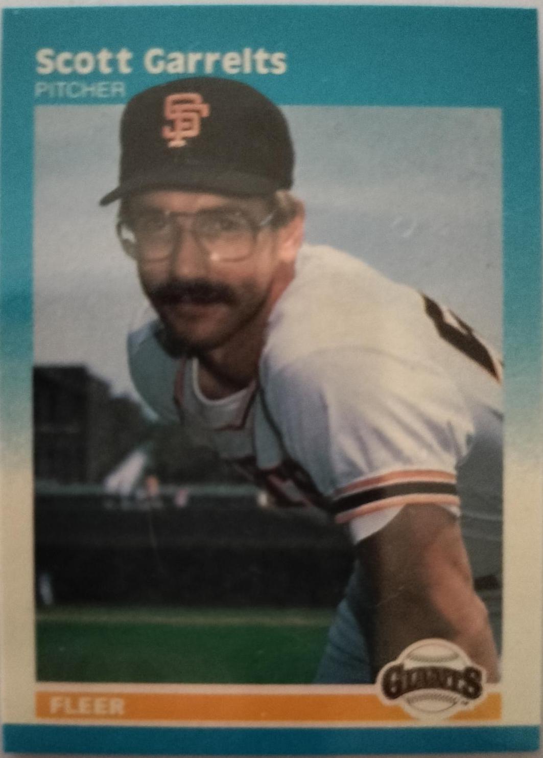 Scott Garrelts #42 Baseball Cards 1987 Fleer Mini