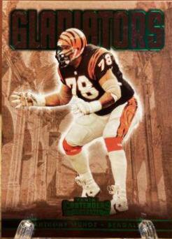 Anthony Munoz #GLD-AMU Football Cards 2022 Panini Contenders Gladiators