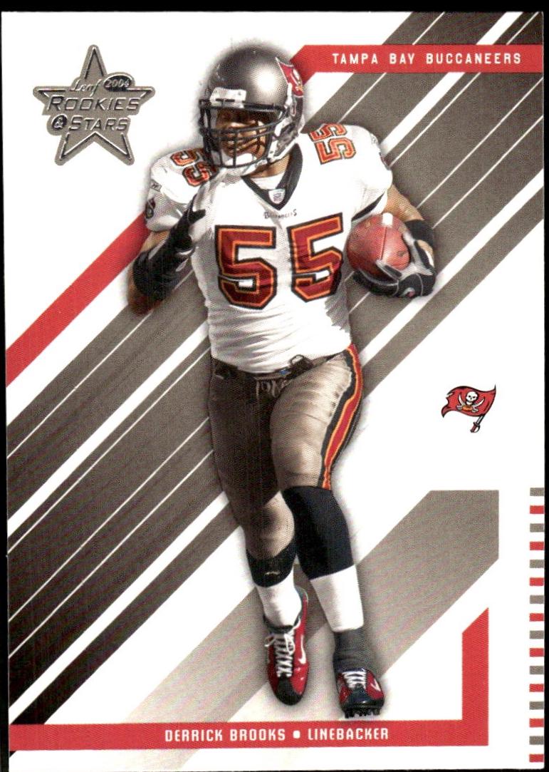 Derrick Brooks #86 2004 Leaf Rookies & Stars Football