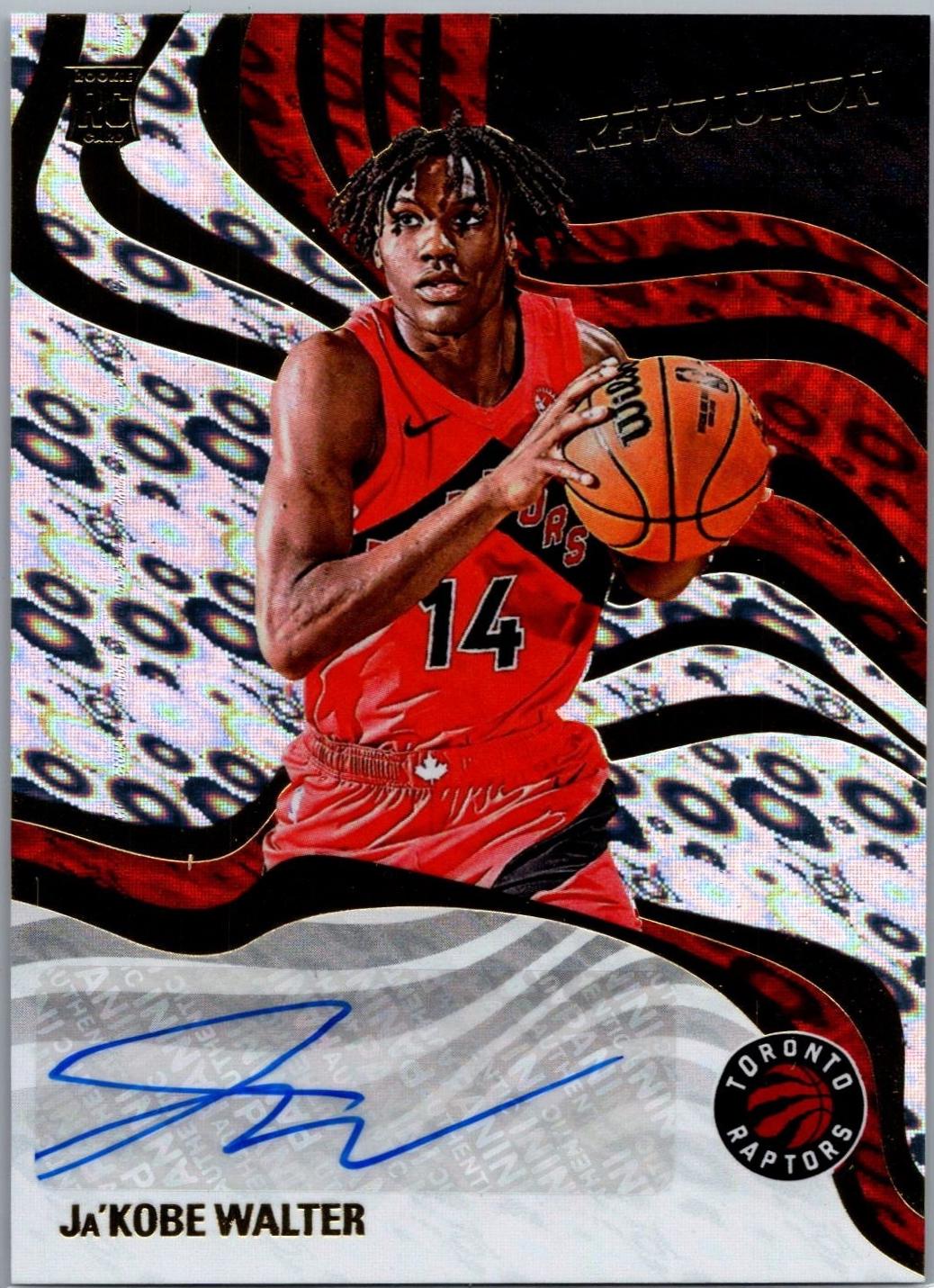 Ja’Kobe Walter #RS-JKA 2024-25 Panini Revolution Basketball Revolution Signatures